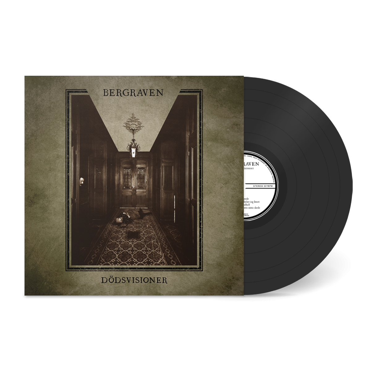 BERGRAVEN – Dödsvisioner, LP